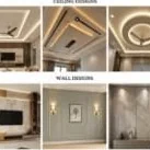 Walls & ceiling design: Feature walls and ceiling designs
